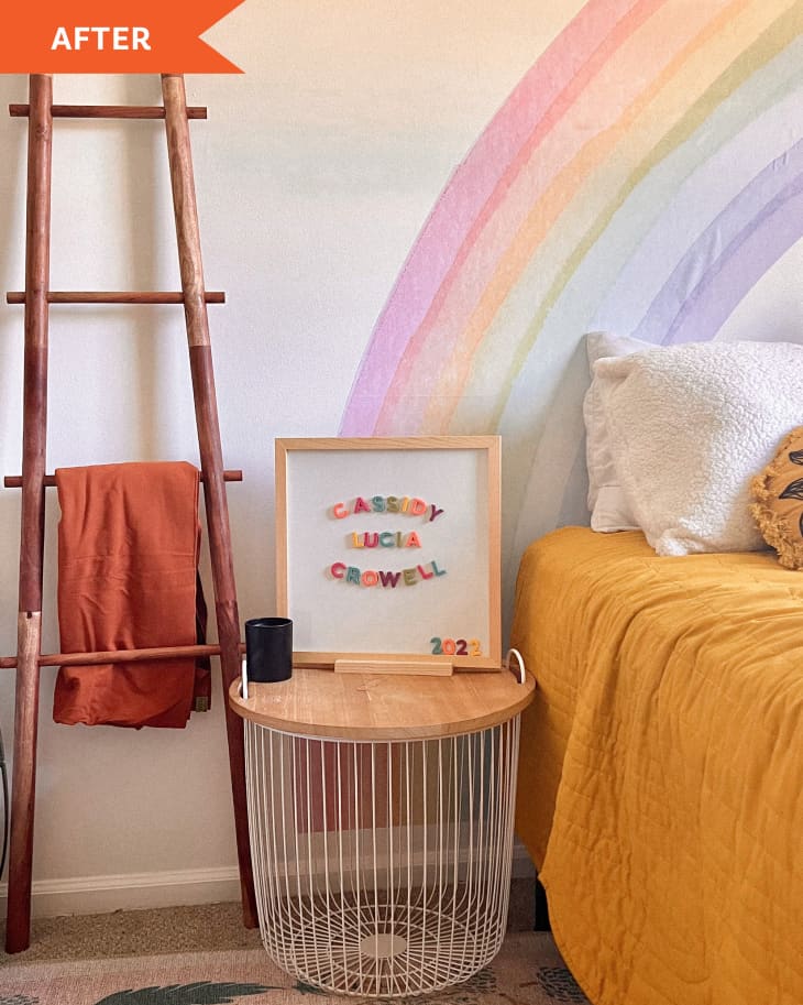 Before & After A Dusty Bedroom Transforms into a Bright, Cheery